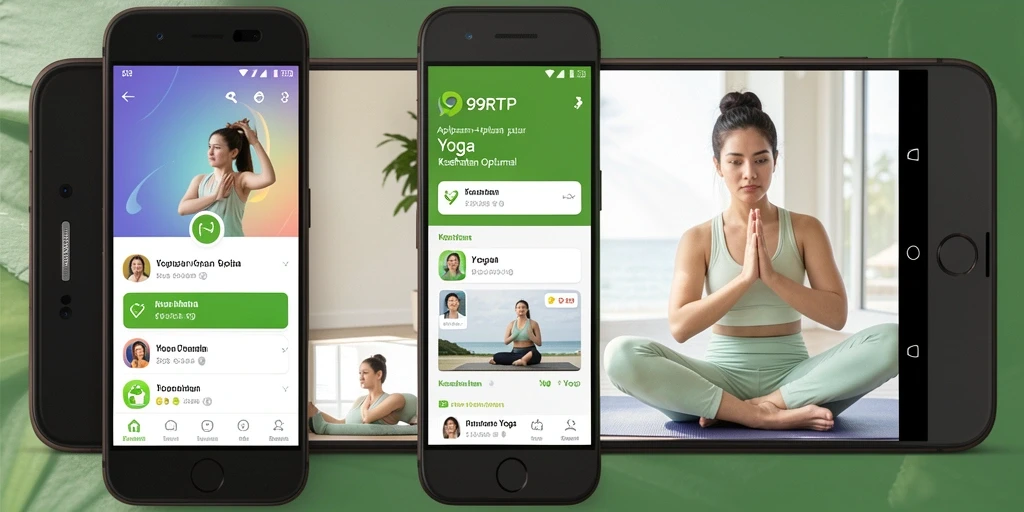 Tampilan antarmuka aplikasi 99RTP yang ramah pengguna untuk yoga.