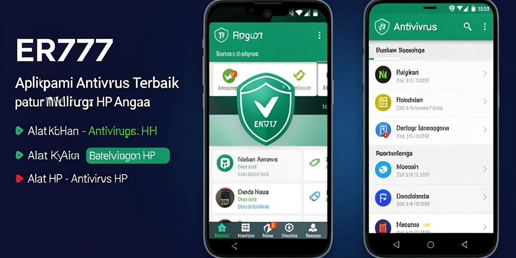 Tampilan antarmuka ER777 yang intuitif dan mudah digunakan.