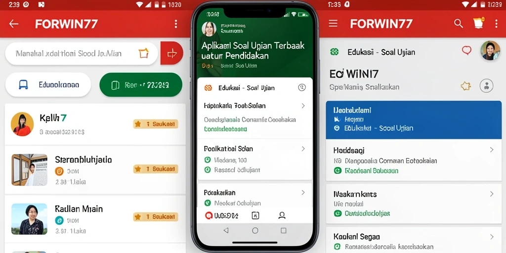 Tampilan antarmuka aplikasi FORWIN77 yang memudahkan penggunanya.