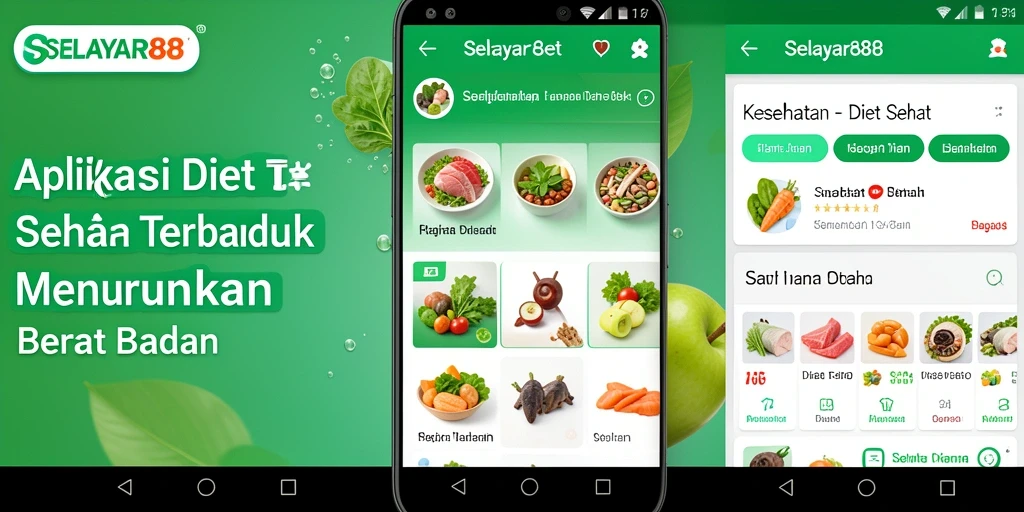 Tampilan antarmuka ramah pengguna SELAYAR88 untuk diet sehat.